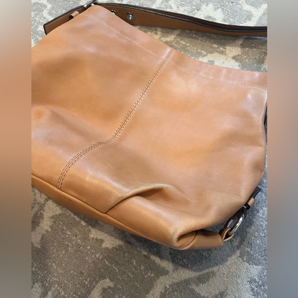 Vintage coach hobo Tan Leather Shoulder Bag - Picture 2 of 5